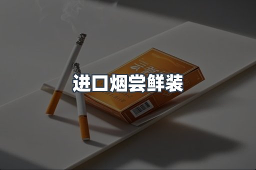 进口烟尝鲜装